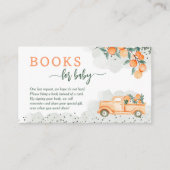 リトルかわいこちゃん赤ちゃんシャワーベビー本 エンクロージャーカード (正面)