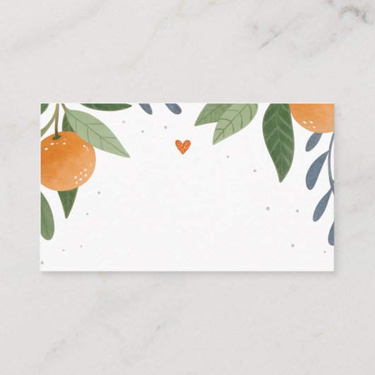 リトルかわいこちゃん赤ちゃんシャワーベビー本 エンクロージャーカード (裏面)