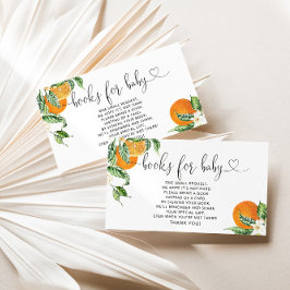 リトルかわいこちゃん赤ちゃんシャワー本ベビーチケット エンクロージャーカード