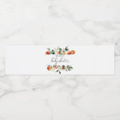 リトルかわいこちゃん赤ちゃんシャワー水ボトルラベル ペットボトルラベル (シングルラベル)