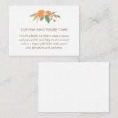 リトルかわいこちゃん赤ちゃんシャワー表示シャワーエンクロージャ エンクロージャーカード (正面/裏面)