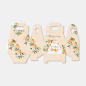 リトルかわいこちゃん1歳の誕生日パーティー フェイバーボックス (折り畳みなし)