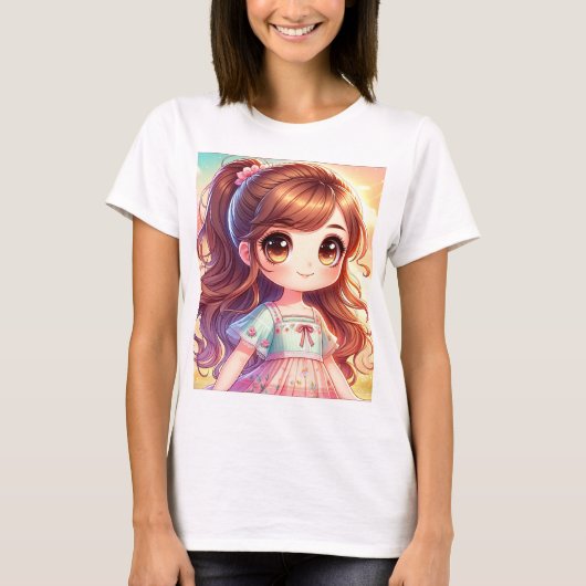 リトルかわいこちゃん Tシャツ (正面)