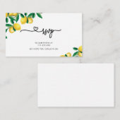 リトルかわいこちゃんRSVP エンクロージャーカード (正面/裏面)