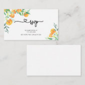 リトルかわいこちゃんRSVP エンクロージャーカード (正面/裏面)