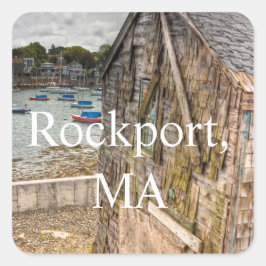 リトルかわいらしビーチシャックロックポート(MA) スクエアシール