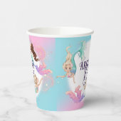 リトルかわいらしマーメイド紙カップ 紙コップ (左)