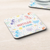 リトルかわいらしユニコーン懸命コースター コースター (左側)