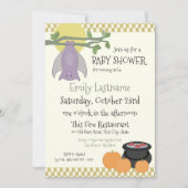 リトルこうもりハロウィーンベイビーシャワー 招待状 (正面)