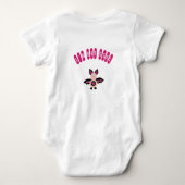 リトルこうもり女 ベビーボディスーツ (裏面)