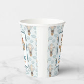 リトルアビエーターパーティーベビーベアーパステル誕生日パパップ 紙コップ (右)