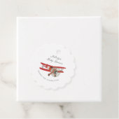 リトルアビエーターベビーシャワー フェイバータグ (インサイチュ)