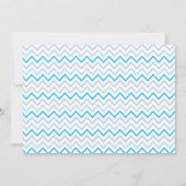 リトルアビエーター飛行機の誕生日パーティー 招待状 (裏面)