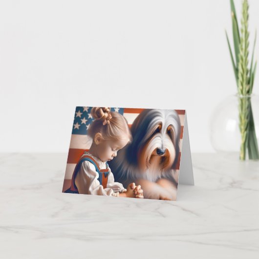 リトルアメリカン祈ガール カード (正面)