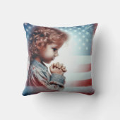 リトルアメリカン祈ガール クッション (裏面)