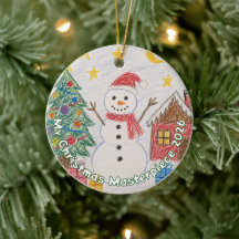 リトルアーティストのクリスマスの思い出の記念品