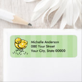 リトルイエローシック差出人住所 ラベル (インサイチュ)