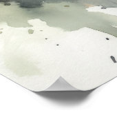 リトルイエローバタフライプリントポスター ポスター (角)