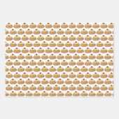 リトルイタリアデザートCanoli Spumoni Zeppole ラッピングペーパーシート (正面3)