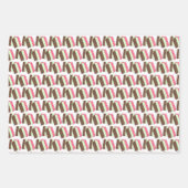 リトルイタリアデザートCanoli Spumoni Zeppole ラッピングペーパーシート (正面2)