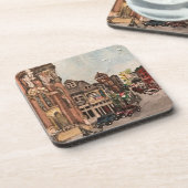 リトルイタリア、クリーブランド絵画・オハイオ州のコースター コースター (左側)