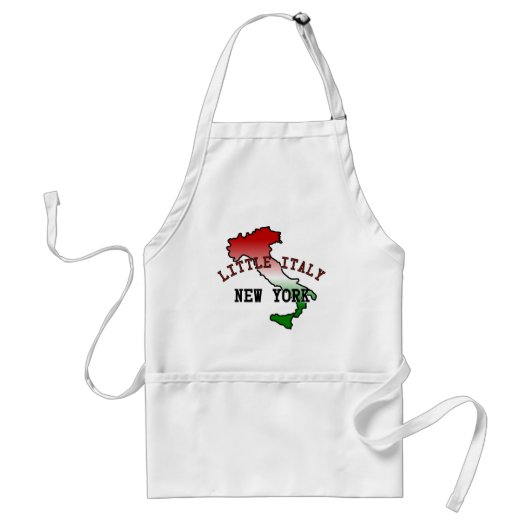 リトルイタリー ニューヨーク スタンダードエプロン (正面)