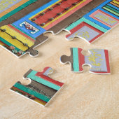 リトルインディアシンガポール植民地建築 ジグソーパズル (側面)