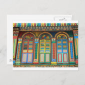 リトルインディアシンガポール植民地建築 ポストカード (正面/裏面)