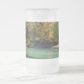 リトルインディアンゴルディすりガラス製ビールマグ フロストグラスビールジョッキ (中央)