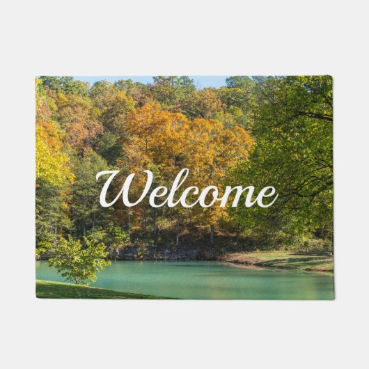 リトルインディアンゴルディウェルカムドオーマット ドアマット (正面)