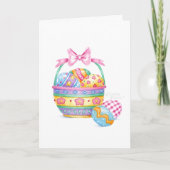 リトルイースターバスケットジョイズと恵み カード (正面)