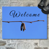 リトルウィグオンブルースカイ ドアマット