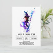 リトルウィザーカスタムド魔法誕生日 招待状 (スタンド正面)