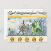 リトルウィッチのゴーストドラゴン（ポストカード） ポストカード (正面/裏面)