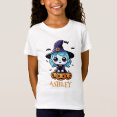 リトルウィッチキッズハロウィンティーシャツ Tシャツ (正面)