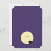 リトルウィッチハローウィンパーティ招待状 招待状 (裏面)