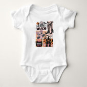 リトルウィッチベビーハロウィーン ベビーボディスーツ (正面)