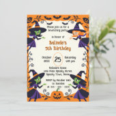 リトルウィッチ不気味ハロウィーン誕生日Bash 招待状 (スタンド正面)