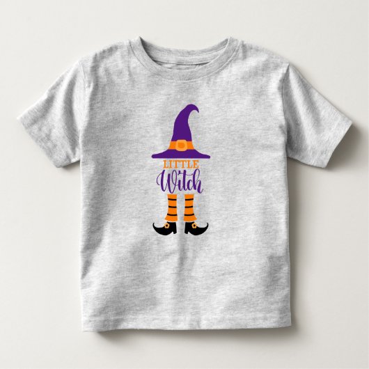 リトルウィッチ小さな女の子 トドラーTシャツ (正面)
