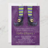 リトルウィッチ誕生日パーティーの招待 招待状 (正面)