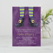 リトルウィッチ誕生日パーティーの招待 招待状 (スタンド正面)