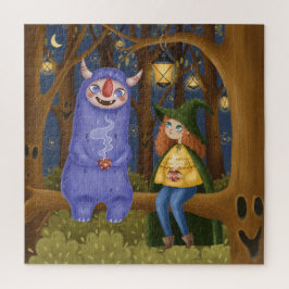 リトルウィッチ&グールティーパーティーインフォレストパズル ジグソーパズル