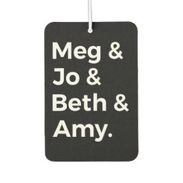 リトルウィメンズキャラクターI カーエアーフレッシュナー