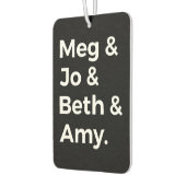 リトルウィメンズキャラクターI カーエアーフレッシュナー (左)