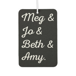 リトルウィメンズキャラクターII カーエアーフレッシュナー