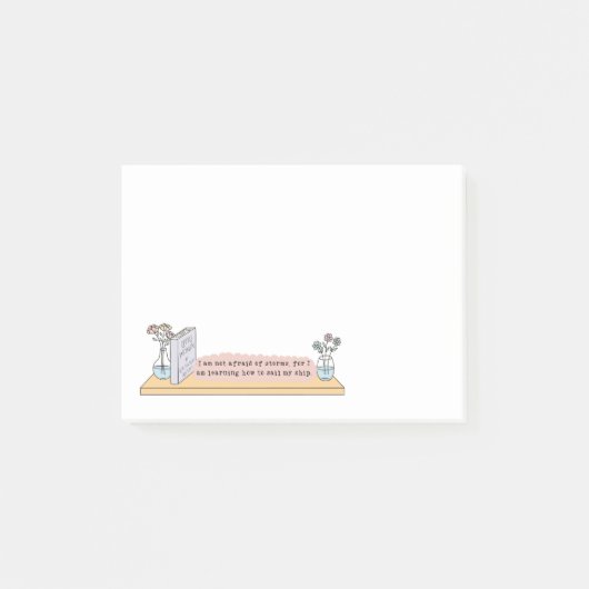 リトルウィメンズ引用文ポストイットノート ポストイット (正面)