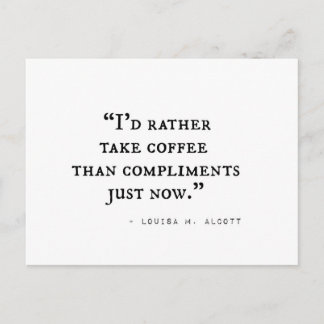 リトルウィメンズ引用文 ポストカード