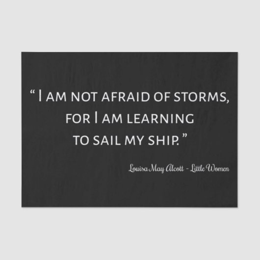 リトルウィメンズ引用文I -クラシックスタイル 薄葉紙 (正面)