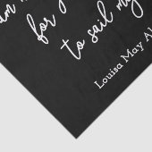 リトルウィメンズ引用文I – 手書きスタイル 薄葉紙 (詳細)