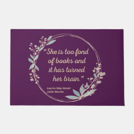 リトルウィメンズ引用文II – かわいいスタイル ドアマット